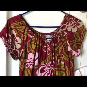 Mid-length Manuhealii dress